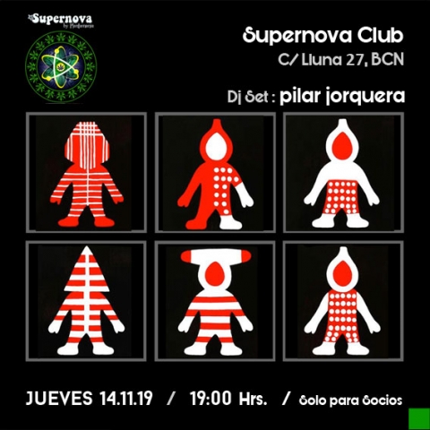 Flyer Club Supernova Barcelona