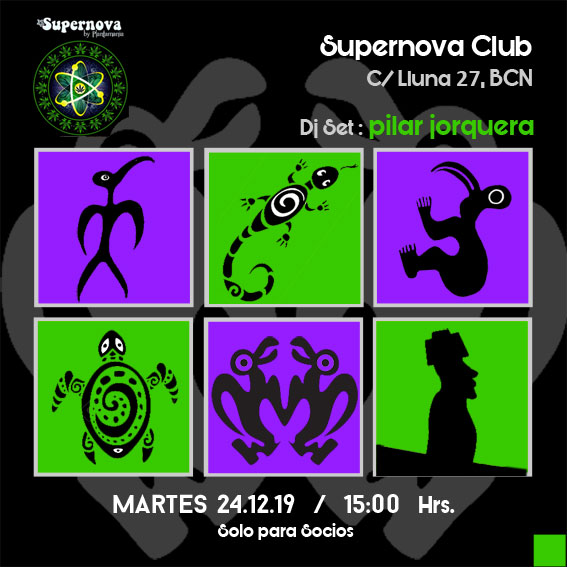 Flyer Club Supernova Barcelona